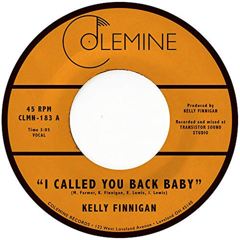 Kelly Finnegan - I Called You Back Baby (Coloured Vinyl) [VINYL]