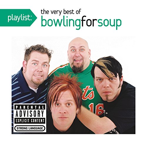 Album cover for Bowling For Soup featuring four band members.