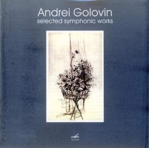 CD cover featuring a sketched, abstract image of a plant against a blue background.