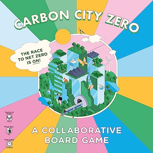 Carbon City Zero : A Collaborative Board Game: Can you work together for a carbon-neutral future?