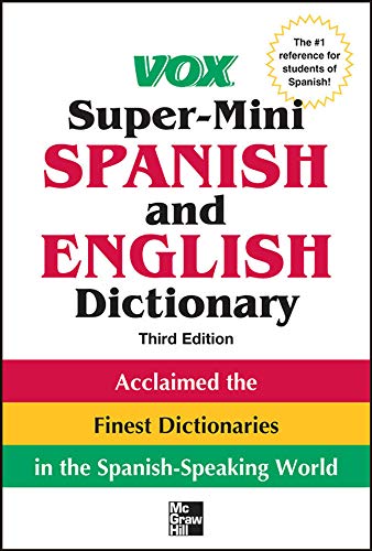 Vox Super-Mini Spanish and English Dictionary, 3rd Edition (NTC FOREIGN LANGUAGE)