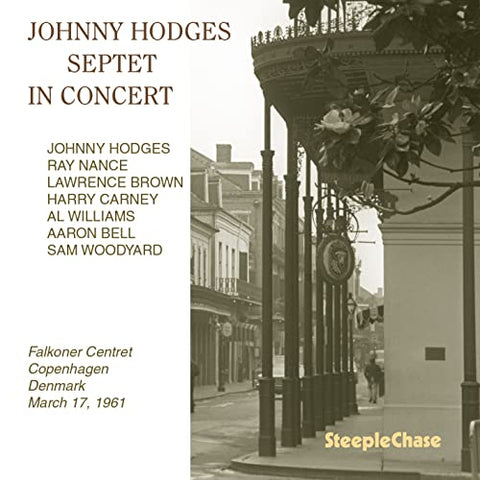 Johnny Hodges Septet - In Concert [CD]