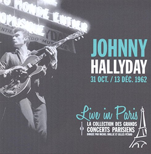 Johnny Hallyday - Live in Paris October - December 1962 [CD]