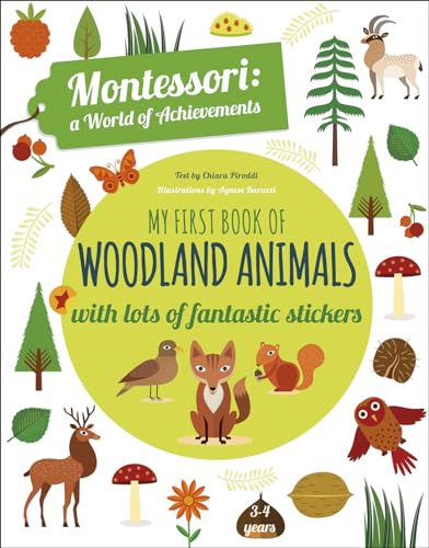My First Book of Woodland Animals : Montessori Activity Book