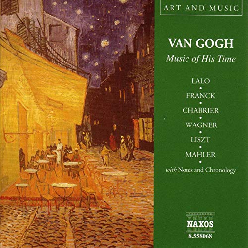 CD cover: “Van Gogh: Music of His Time” with starry night painting.