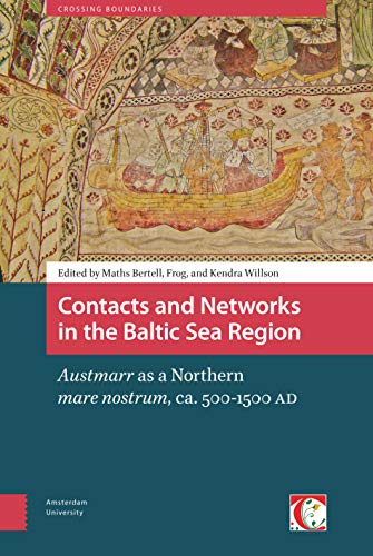 Book cover depicting a medieval ship and text about Baltic Sea networks.