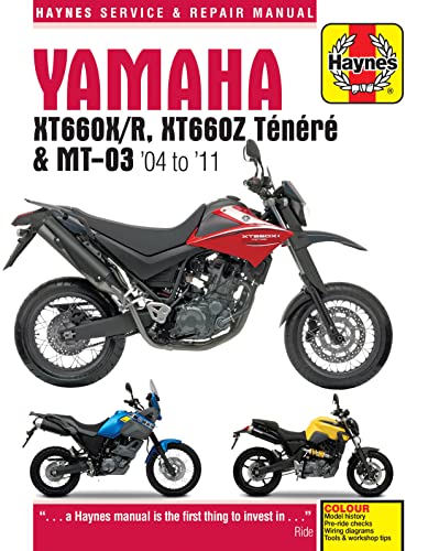Yamaha XT660 &amp; MT-03 (04 - 11): 2004-2011