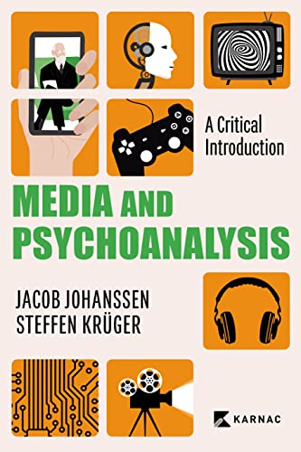 Book cover: "Media and Psychoanalysis" with images of tech and a head.