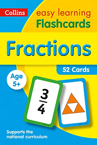 Fractions Flashcards: Prepare For Preschool With Easy Home Learning