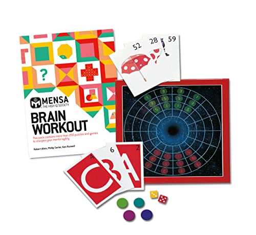 Mensa Brain Workout Pack : Improve your mental abilities with 200 puzzles and games