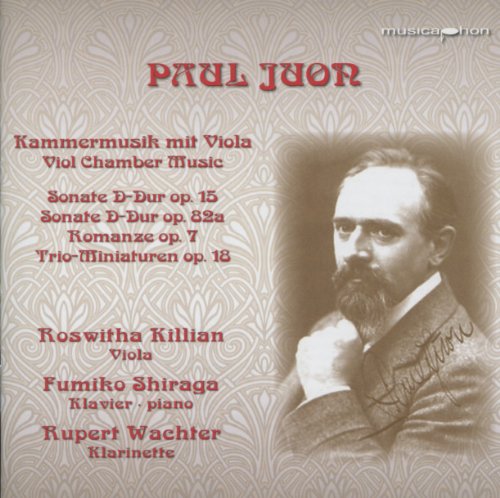 CDHSSSPSSSS CD cover featuring a portrait of Paul Juon and red text.