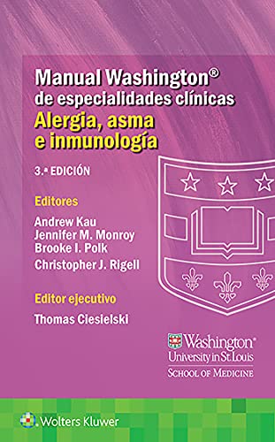 Manual Washington de especialidades clinicas. Alergia