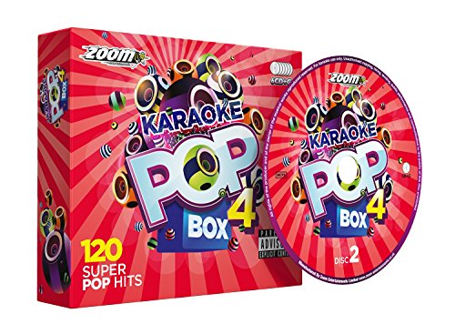 Various - Karaoke Pop Box 4 Party Pack - 120 Songs (CD+G) [CD]