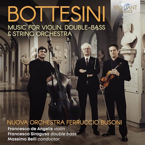 Nuova Orchestra Ferruccio Buso - Bottesini: Music For Violin / Double-Bass & String Orchestra [CD]