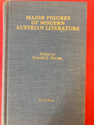 Major Figures of Modern Austrian Literature