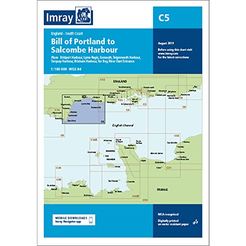 Imray Chart C5 : Portland Bill to Salcombe Harbour : 5