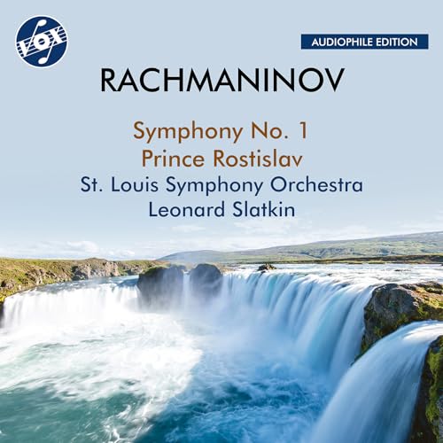 St Louis Symph Orch/slatkin - Sergey Rachmaninov: Symphony No. 1 & Prince Rostislav [CD]