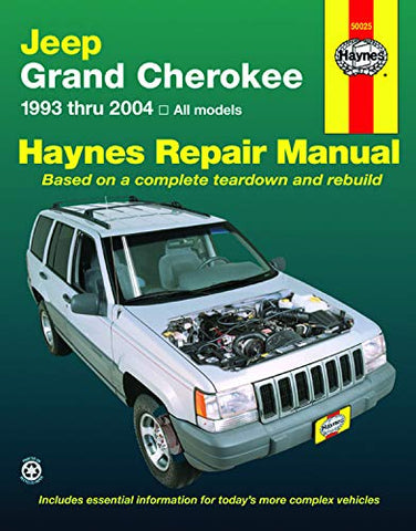 Jeep Grand Cherokee 1993 - 2004 Haynes Repair Manual