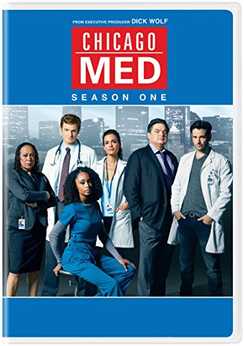 Chicago Med" Season One DVD cover featuring a group of medical professionals.