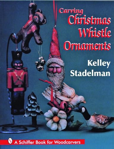 Carving Christmas Whistle Ornaments