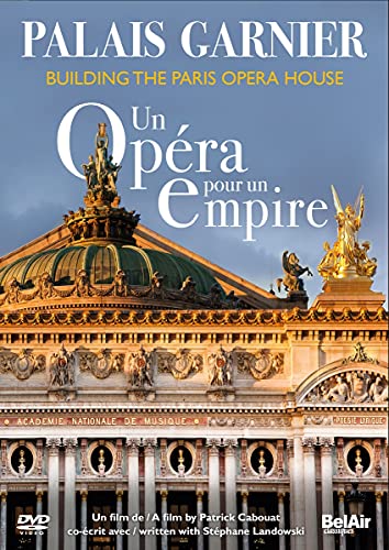 DVD cover showing the ornate facade and dome of the Paris Palais Garnier opera house.