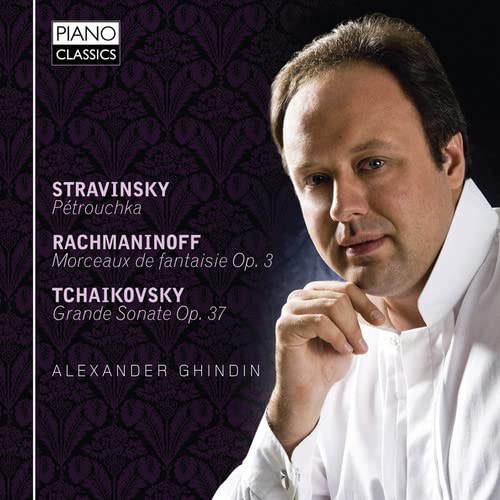 Stravinsky / Ghindin - Alexander Ghindin Plays Stravinsky, Rach [CD]