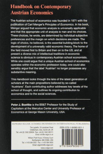 Handbook on Contemporary Austrian Economics