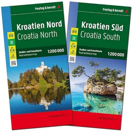 Croatia North and South Map Pack