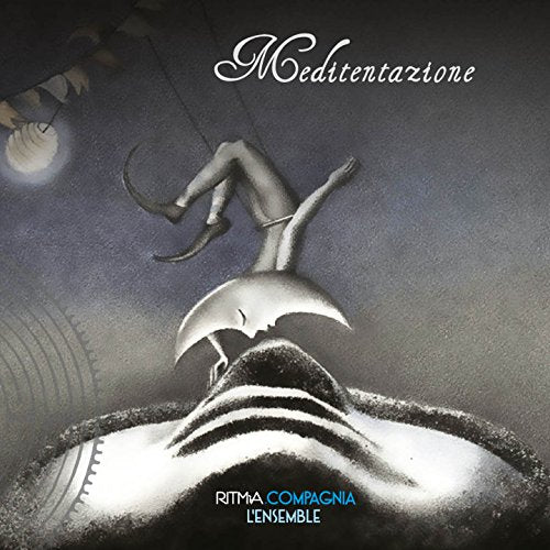 CD cover: surreal illustration of a figure and floating objects.