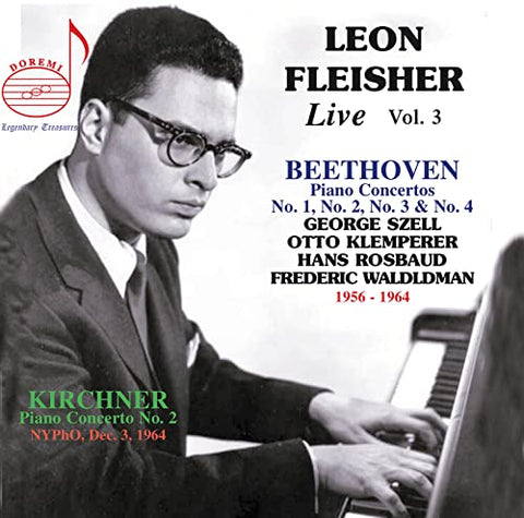 Fleisher - Ludwig van Beethoven; Leon Kirchner: Piano Concertos with Leon Fleisher, Vol. 3 [CD]