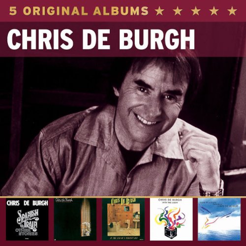 Chris de Burgh album cover featuring a portrait and album art.