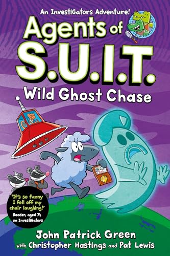 Agents of S.U.I.T.: Wild Ghost Chase : A Laugh-Out-Loud Comic Book Adventure!