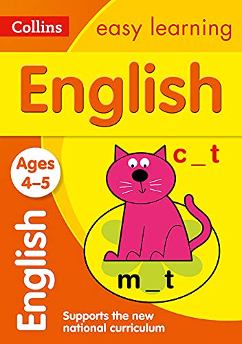 English Ages 3-5: Prepare for school with easy home learning (Collins Easy Learning Preschool)