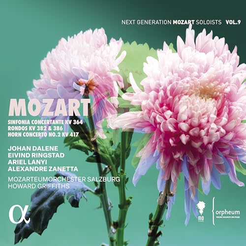 Johan Dalene; Eivind Ringstad; - Mozart: Sinfonia Concertante Kv 364 / Rondos Kv 382 & 386 & Horn Concerto No. 2 Kv 417 [CD]