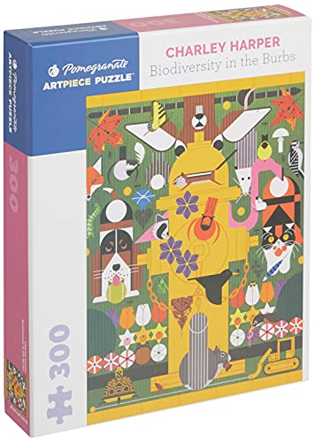 Charley Harper - Biodiversity In The Burbs: 300 Piece Puzzle