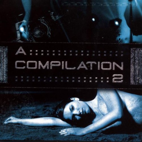 Dark album cover featuring a reclining figure and digital text.