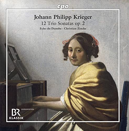 Echo Du Danube/zincke - Johann Philipp Krieger: 12 Trio Sonatas op. 2 [CD]