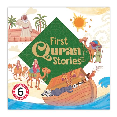 First Quran Stories Omnibus (6 Stories) : A Collection of Short Stories from Islam for Kids | Illustrated Quranic Stories of Faith & Values | Teachings of the Prophets I Ages 5+ [Penguin Early Learnin