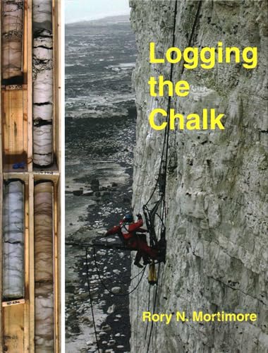 Book cover: "Logging the Chalk" with a cliff face and climber image.