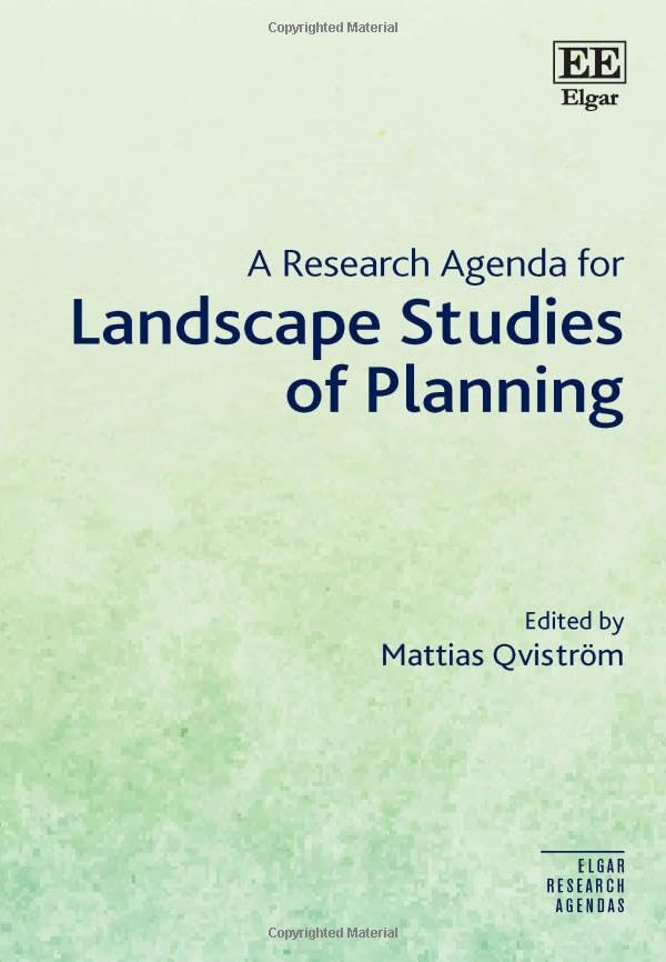 A Research Agenda for Landscape Studies of Planning