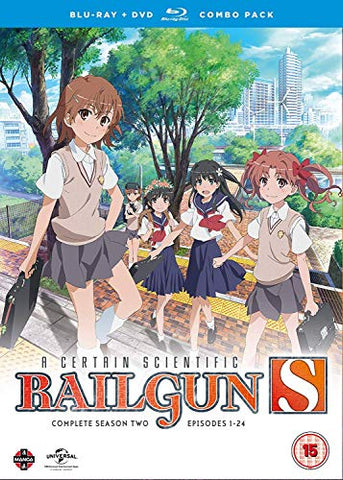 A Certain Scientific Railgun Complete Season 2 Collection [DVD]