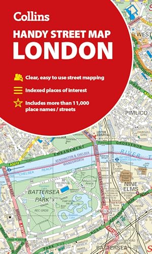 Collins London Handy Street Map : Discover New Places in London