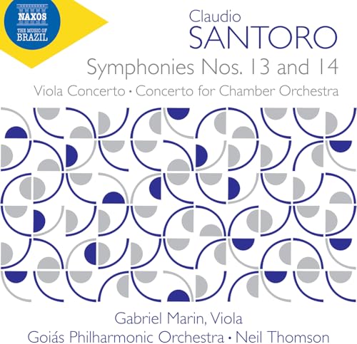 Marin/goias Po/thomson - Santoro - Symphonies Nos 13/14 [CD]