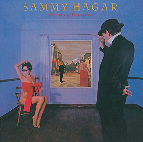 Album cover featuring a man in a suit and a woman in a red bow.