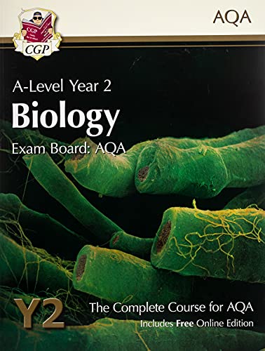 A-Level Biology for AQA: Year 2 Student Book (CGP A-Level Biology)