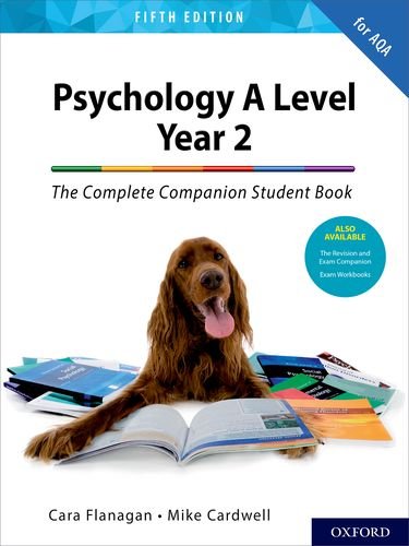 Psychology A Level Year 2: The Complete Companion Student Book for AQA (Complete Companions Fifth Edition for AQA)