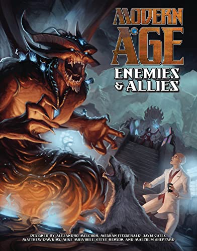 Modern Age Rpg Enemies & Allies Hc