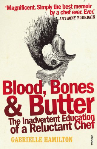 Book cover featuring an upside-down rooster head illustration above red text on cream background.