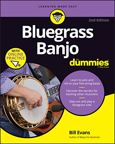 Bluegrass Banjo for Dummies: Book + Online Video &amp; Audio Instruction
