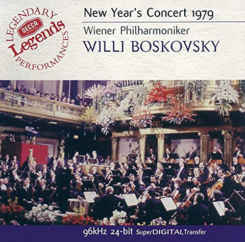 Wiener Philharmoniker Willi Boskovsky - New Year's Concert 1979 [CD]